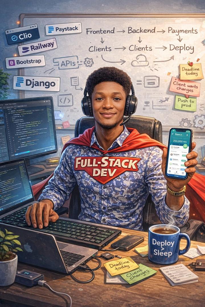 Gayheart Bapalesum Ayoo full-stack developer portfolio image